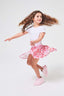 Girls Skater Skirt in Heart Sprinkles