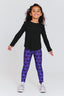 Kids Leggings in Halftone Butterfly