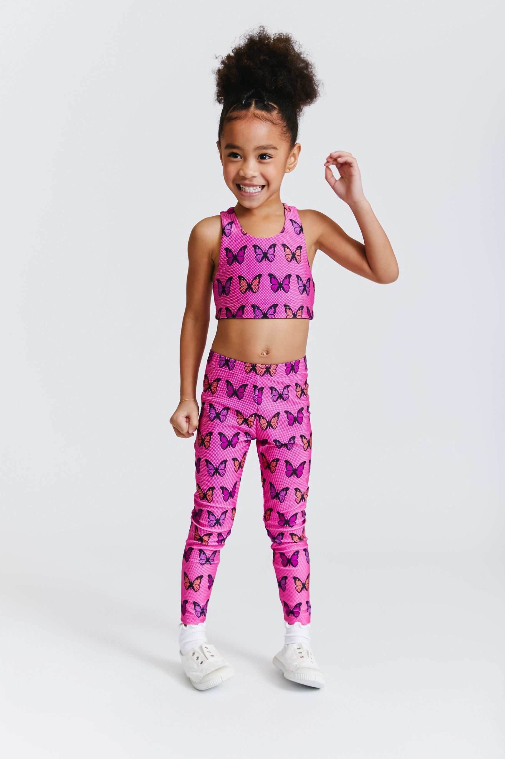 Toddler Leggings in Pink Halftone Butterfly – Terez.com