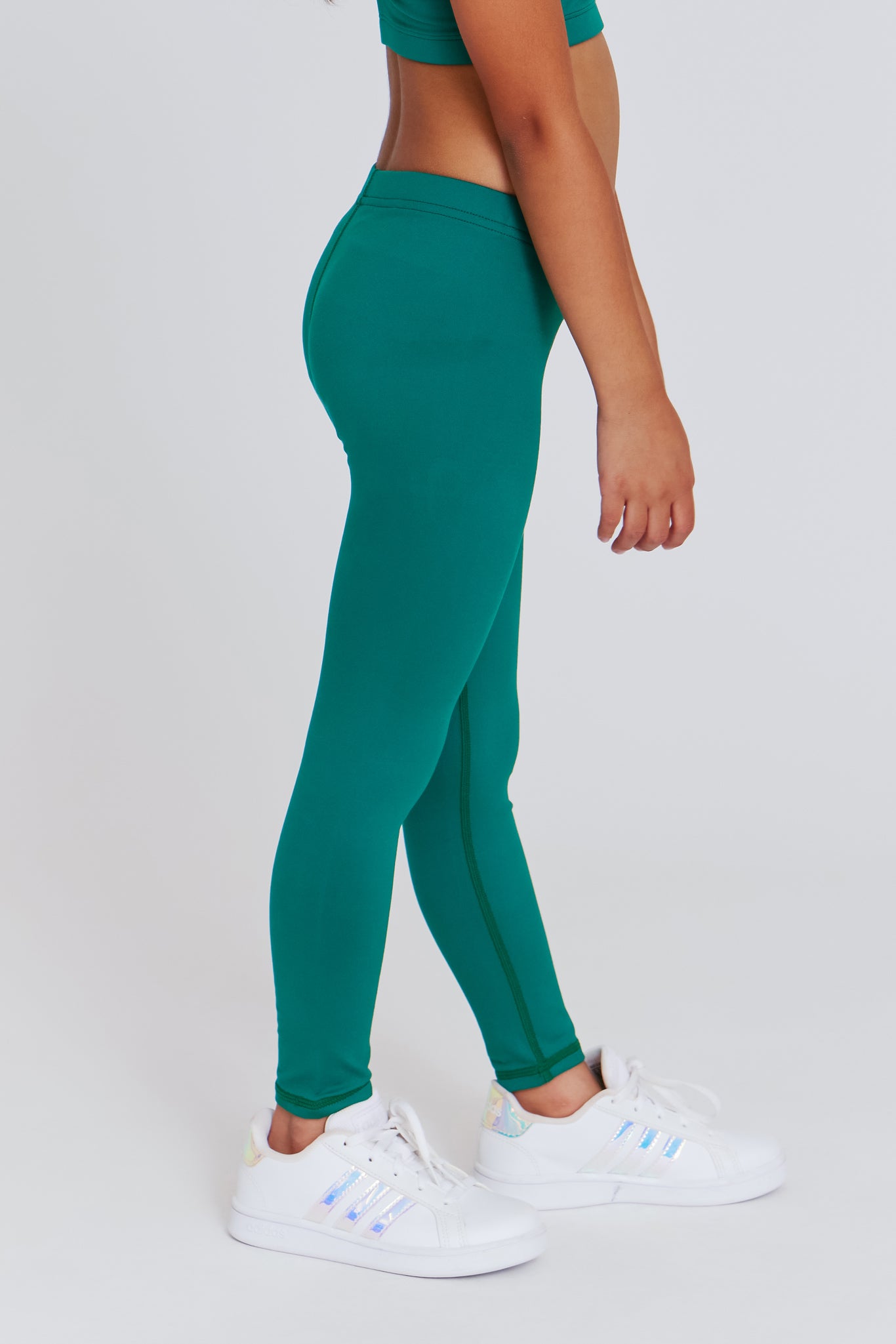 Terez Emerald Green TLC High-Rise Leggings