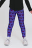 Kids Leggings in Halftone Butterfly
