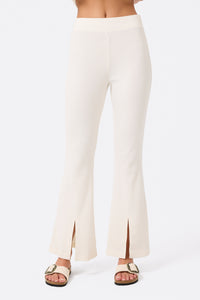 Rib Split Flare in Sugar Swizzle