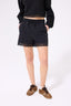 Lace Trim Short in Black