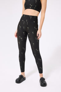 DuoKnit Leggings in Dirty Martini