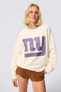 NY Giants Gems Crew in Sugar Swizzle