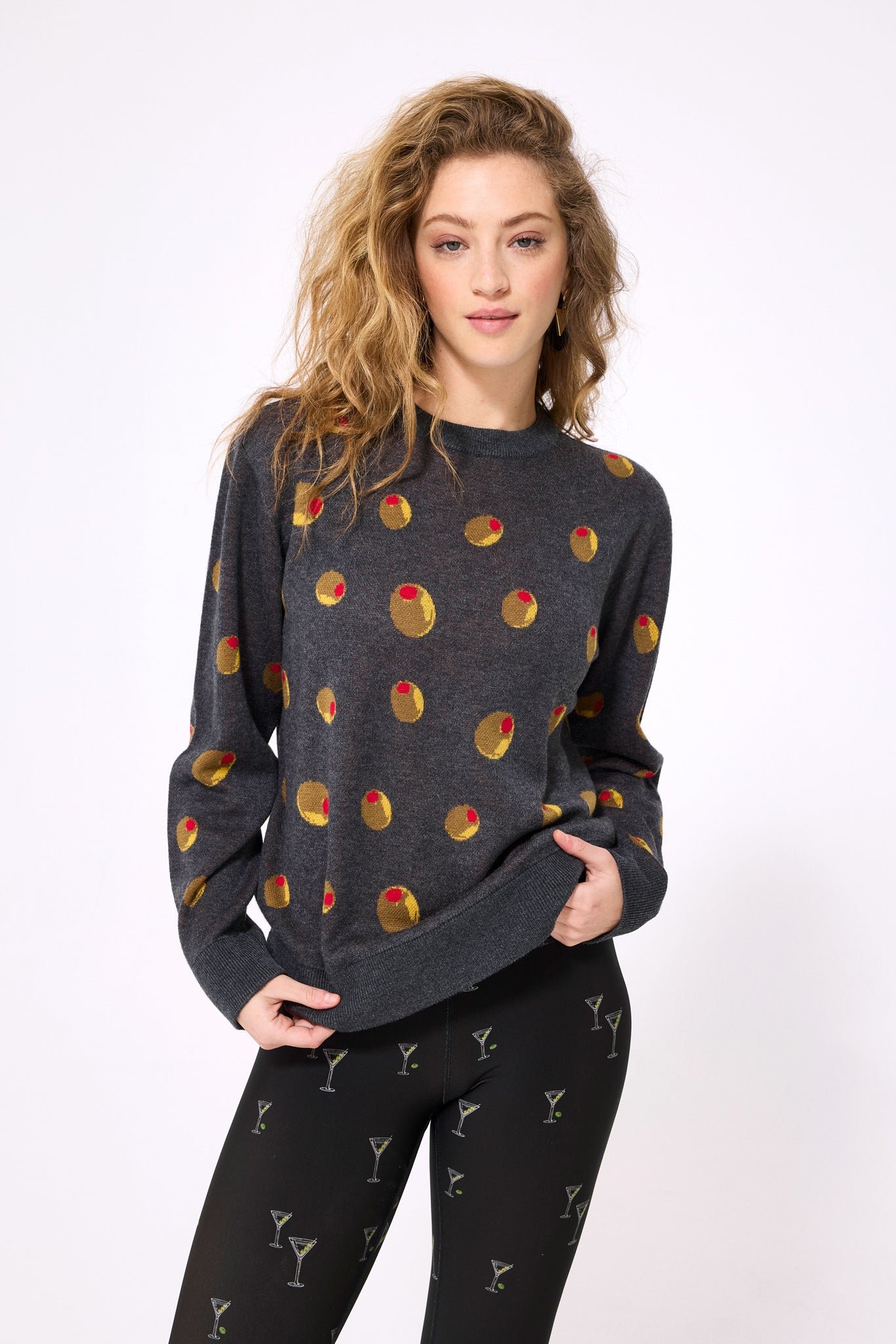 Sweater in Olive – Terez.com