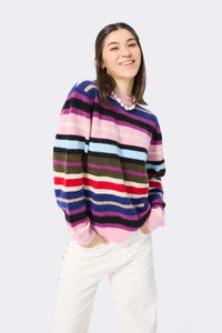 Fuzzy Crew in Bright Stripe