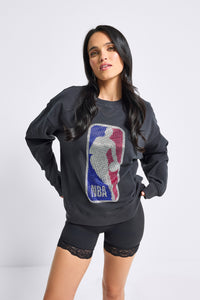 NBA Logo Gems Crew