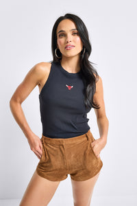 Bulls Logo Rib Tank