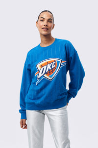 Oklahoma City Thunder Marquee Stripe Crew