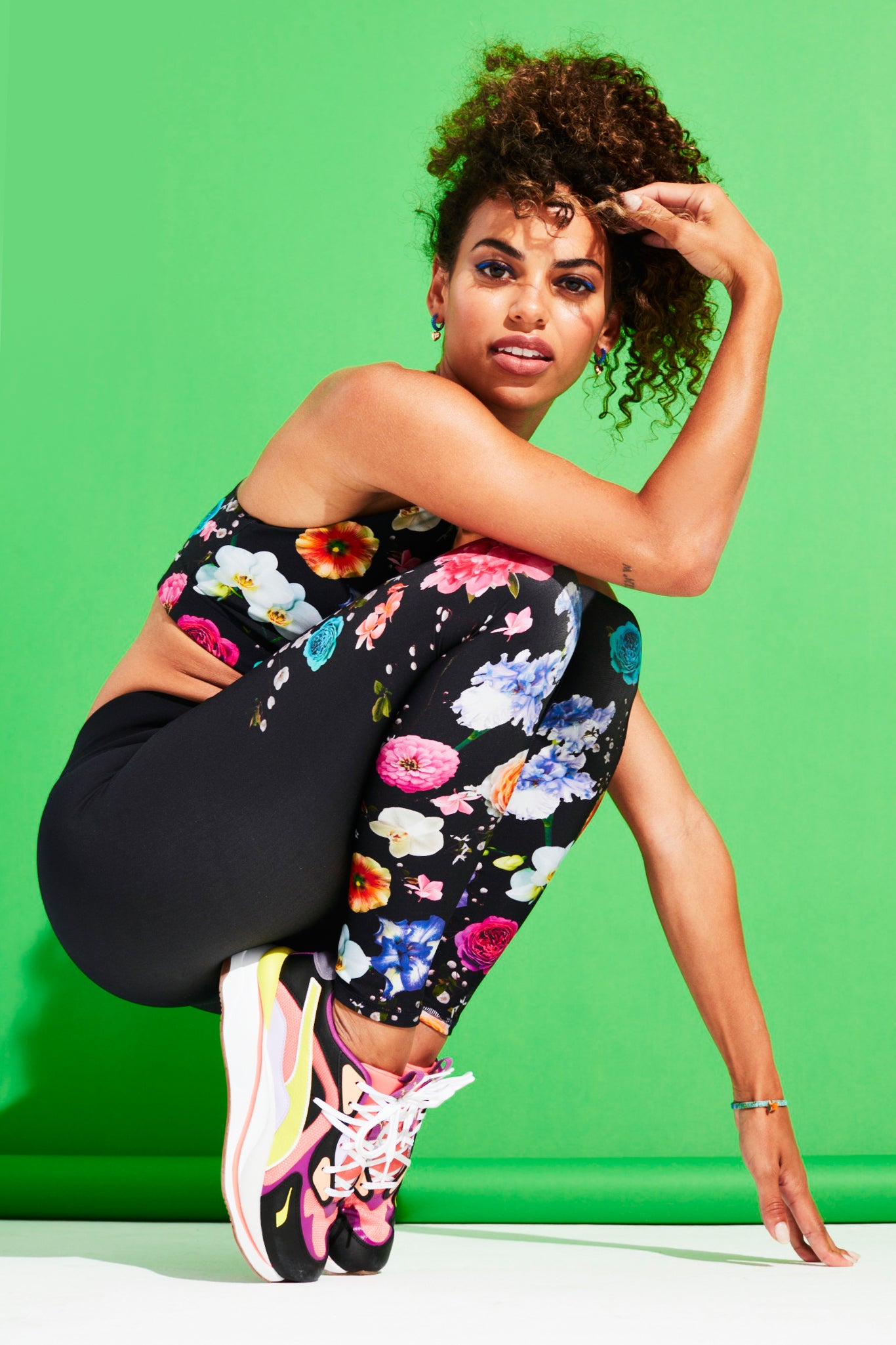 Nike floral print leggings Clearance