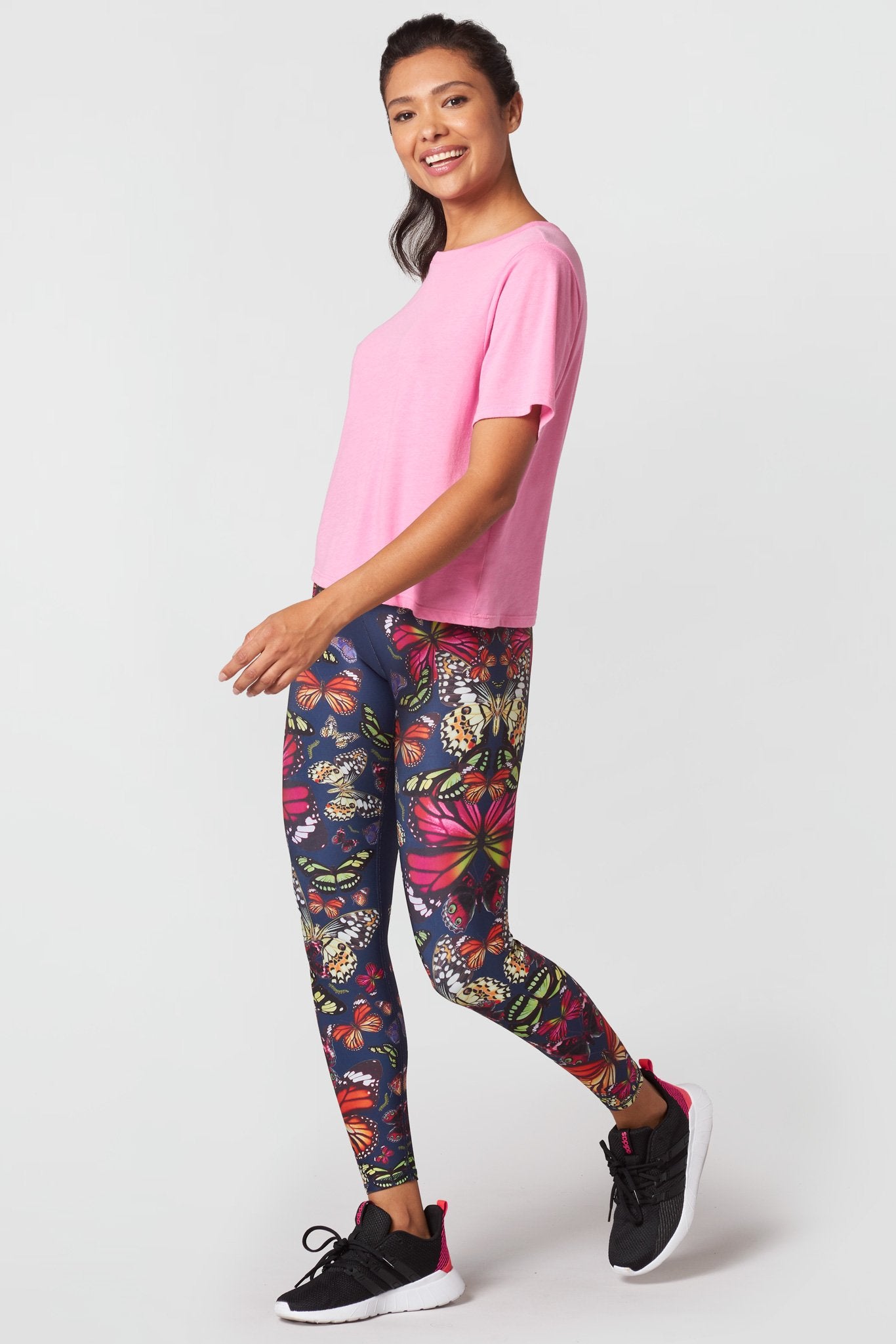 Terez Kaleidofly Pop DuoKnit Leggings