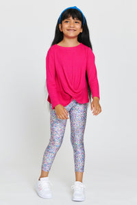 Toddlers Leggings in Classic Rainbow Glitter