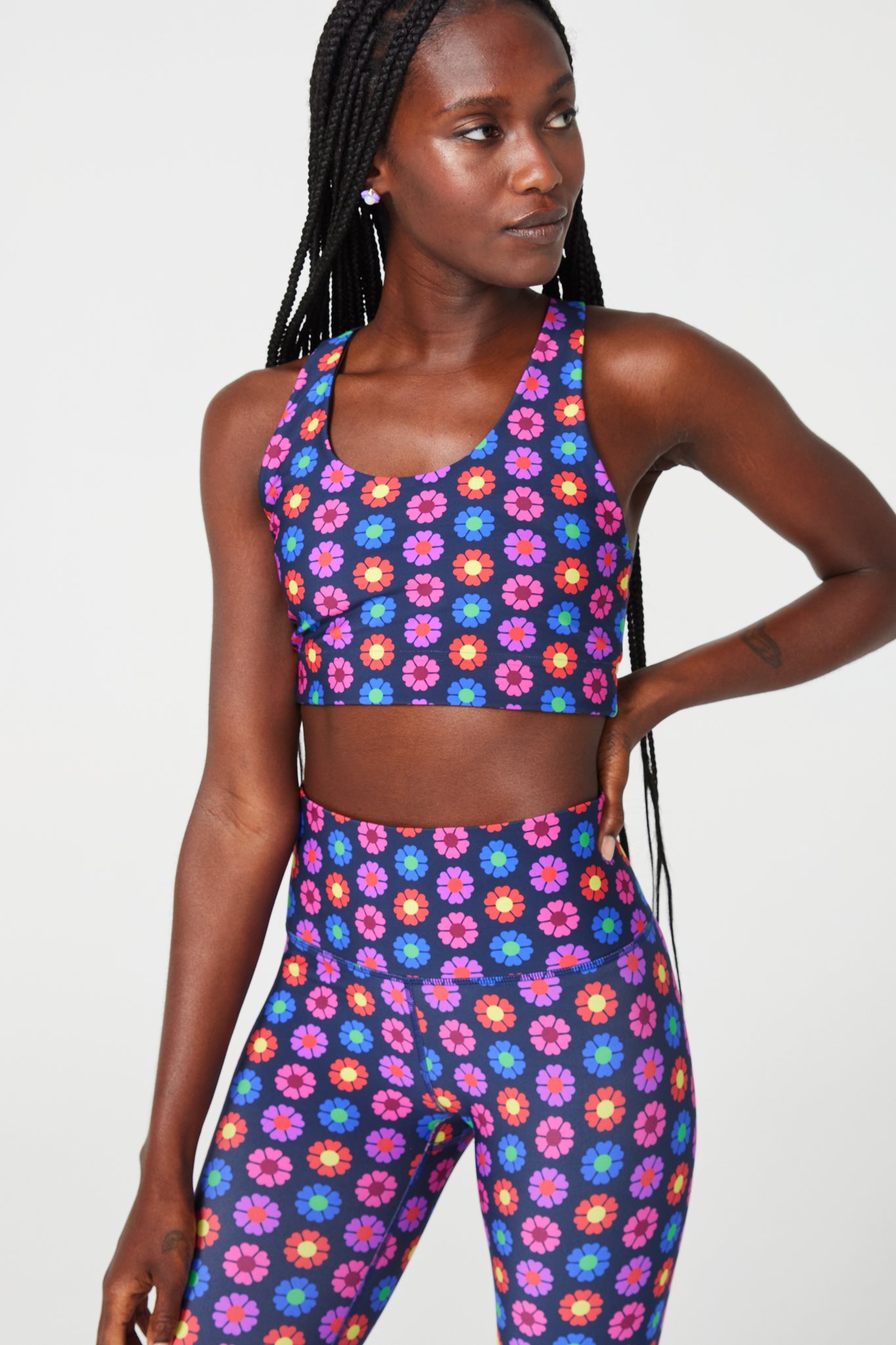 Polka dot sports bra store