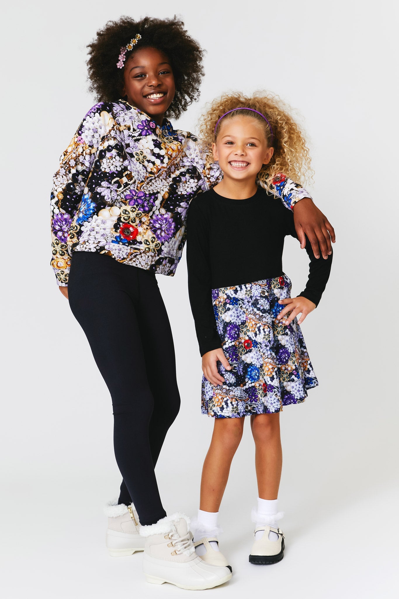 Kids Long Sleeve Dress in Jewelry Box Jewelry Box / 6