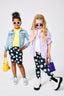 Kids Crop Hoodie in Yellow