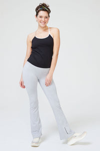 TLC Flare Leggings in Collegiate Gray