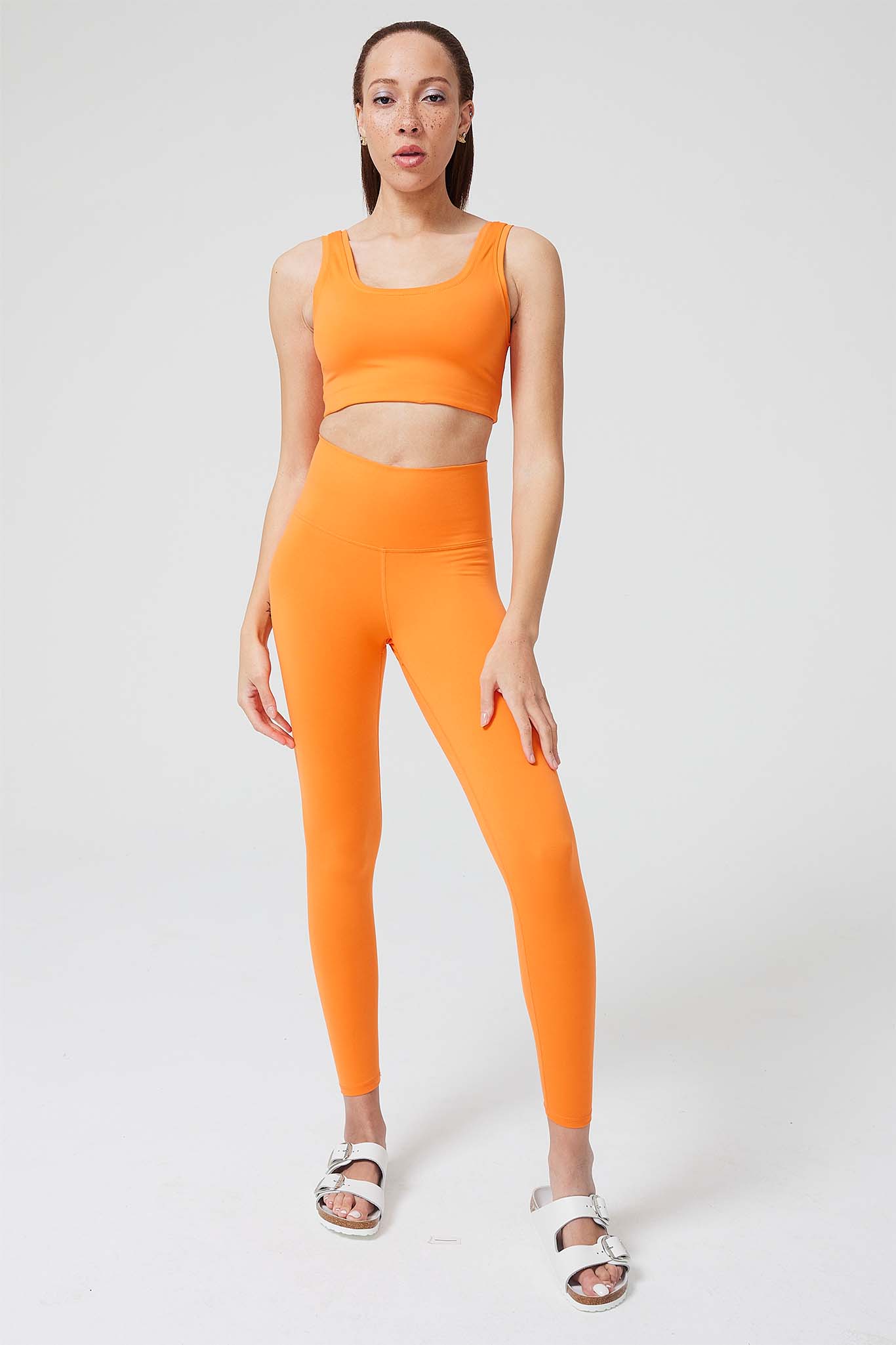 Lululemon Womens Leggings Pants Sport Orange Size 6