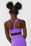Girls TLC Y-Back Bralette in Electric Purple