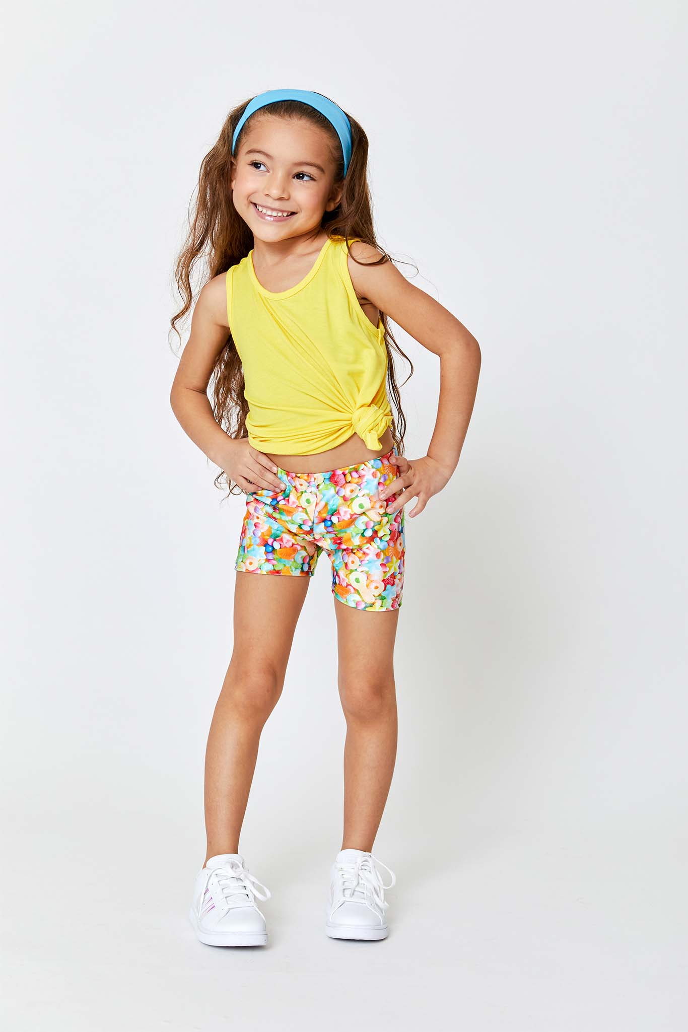 Terez Girls Neon Candy Booty Shorts