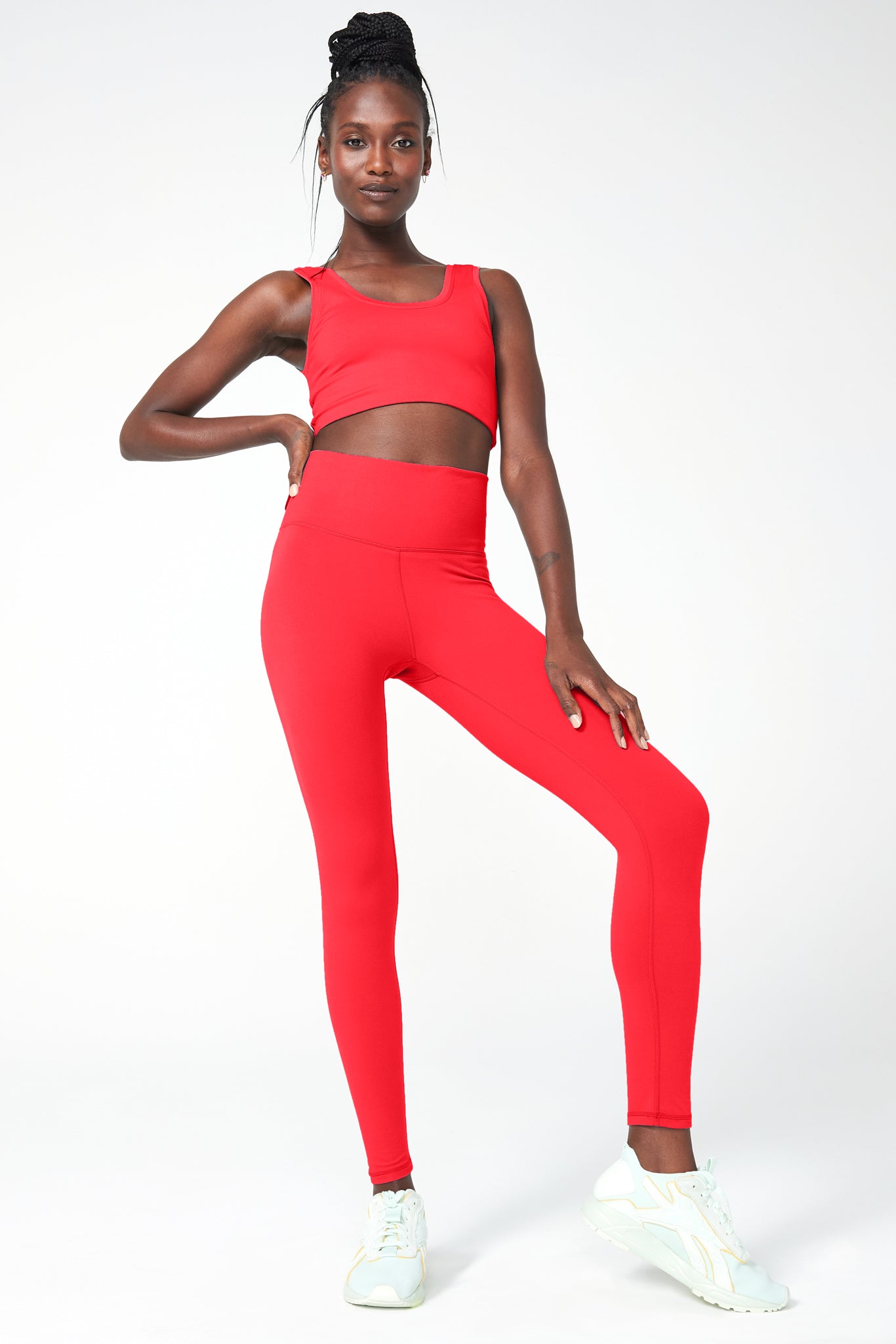 Seamless Ultra HW Sport Stripe 7/8 Legging - Fabletics