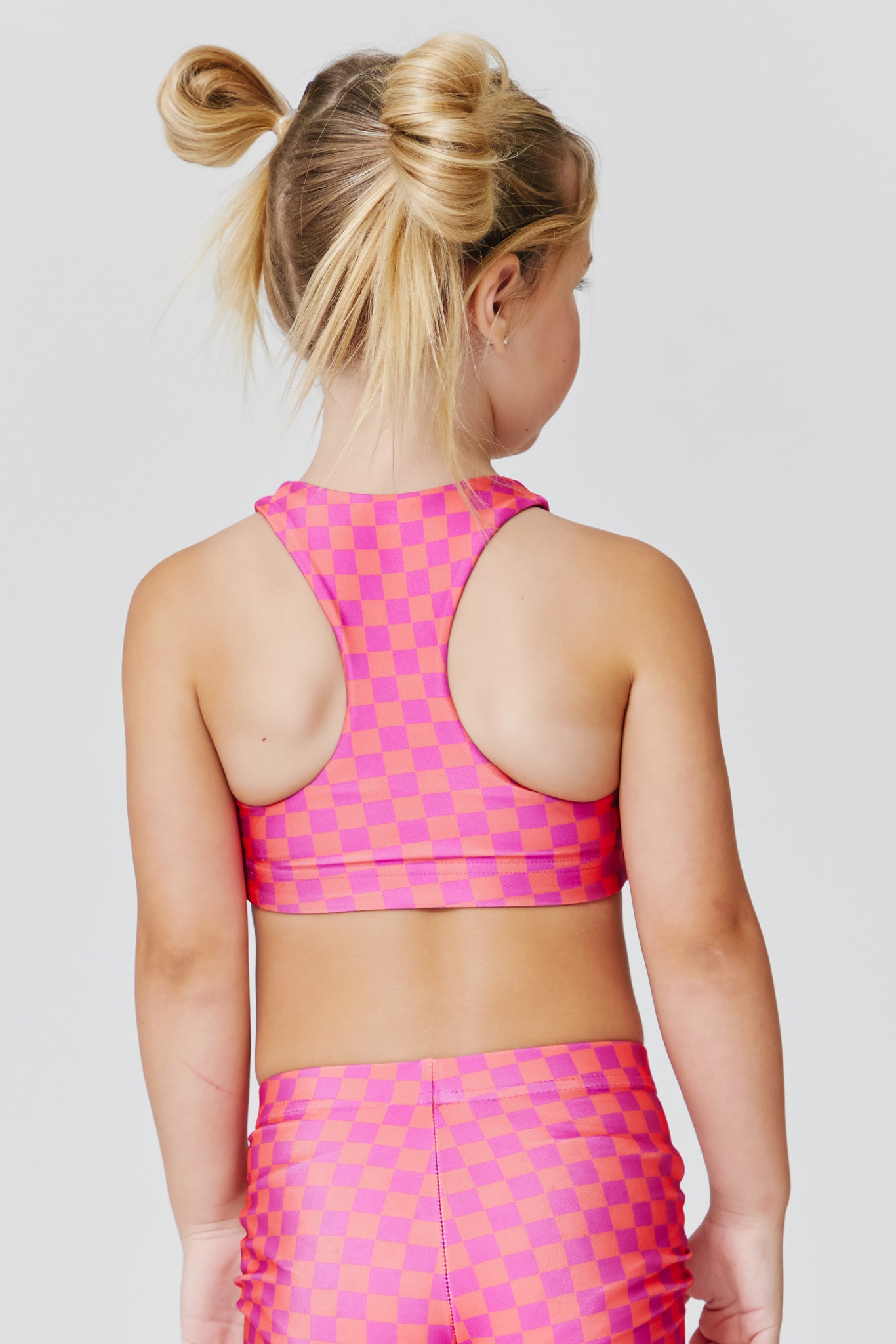 Big Kids (XS - XL) Pink Sports Bras.