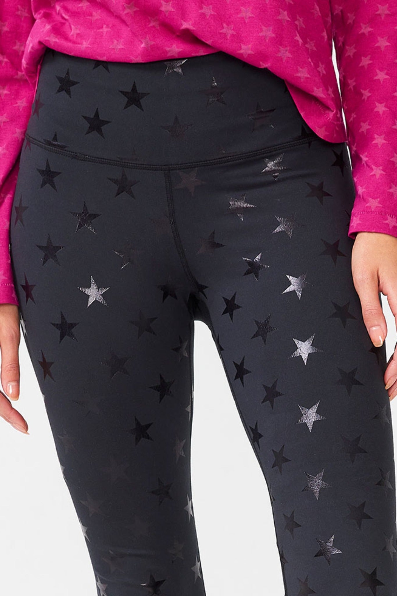 TLC Leggings in Star Foil –