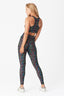 DuoKnit Sports Bra in Black Gems
