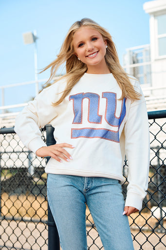 New York Giants Gems Crew in Sugar Swizzle