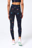 DuoKnit Leggings in Black Halftone Cherries
