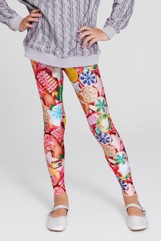 Girls donut leggings hot sale