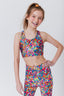 Girls Hi-Shine Sports Bra in Rainbow Sprinkles
