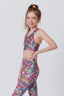 Girls Hi-Shine Sports Bra in Rainbow Sprinkles