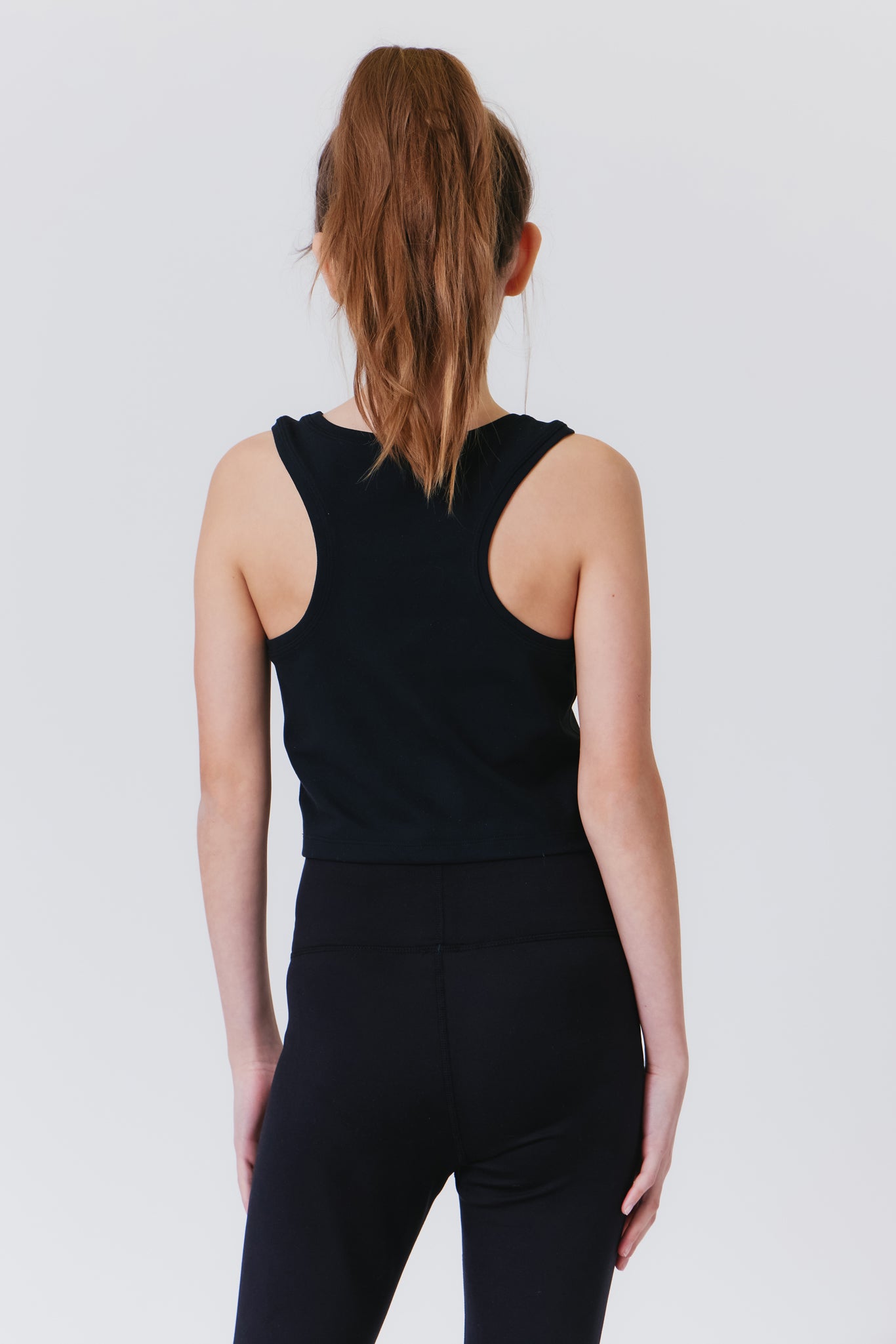 Girls TLC Crop Top in Jet Black – Terez.com