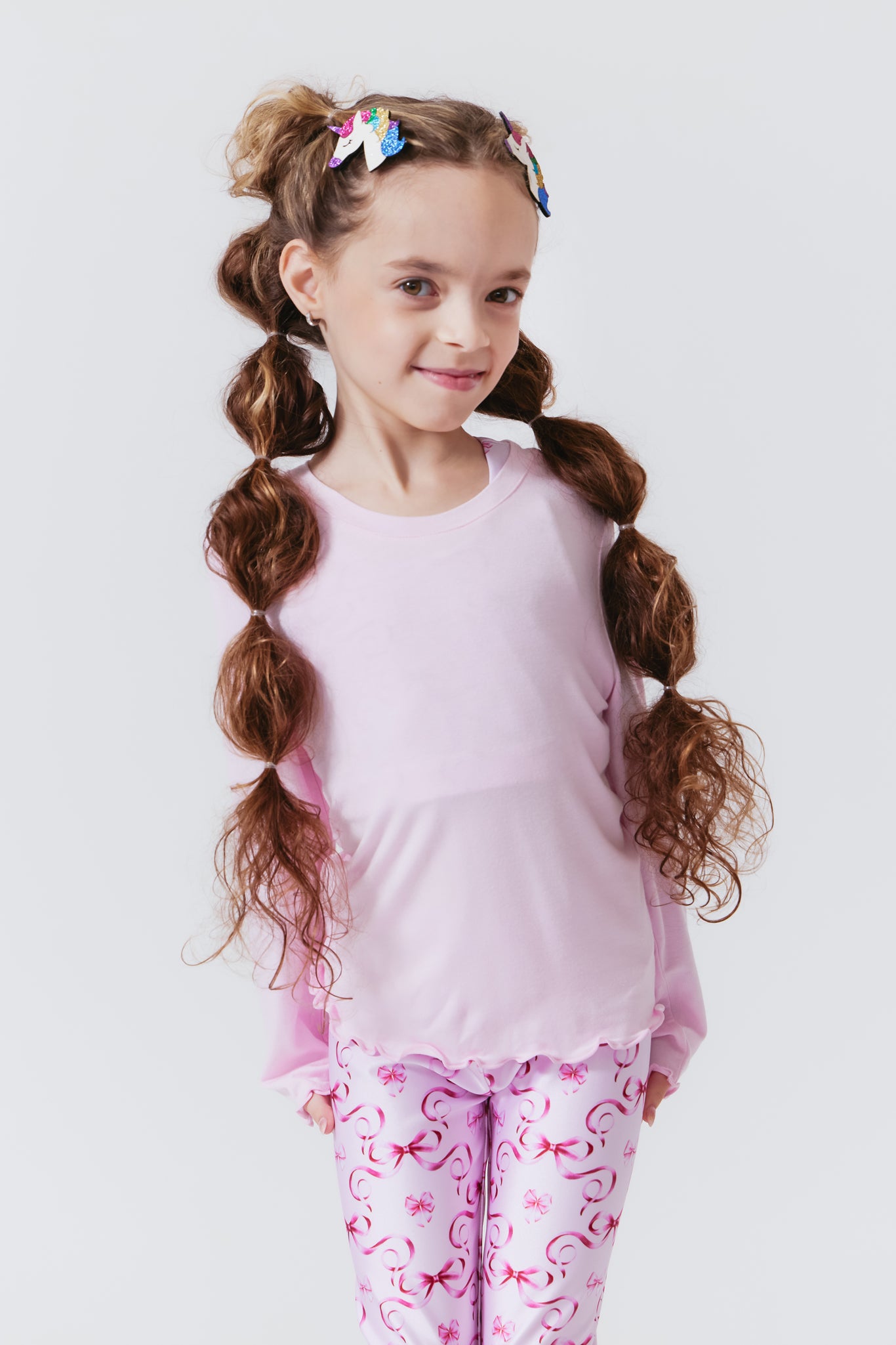 é border long tee pink ♡ MSGM - Pink Cotton Cropped T-Shirt | Childrensalon Outlet