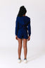 Girls Rib Hoodie in Navy