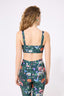 Hi-Shine Scoop Neck Bra in Butterfly Floral