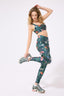 Hi-Shine Scoop Neck Bra in Butterfly Floral