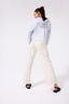 Studded Twill Pant in Sugar Swizzle