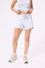 Rib Track Short in Ice Blue