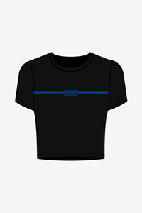 NY Giants Baby Tee in Black