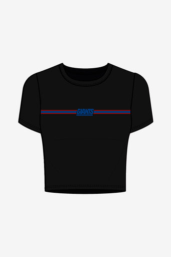 NY Giants Baby Tee in Black