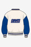 NY Giants Bomber Jacket in Sugar Swizzle and Blue