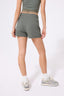 Rib Track Short in Moss