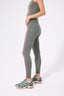 TLC Piping Stripe Legging in Moss
