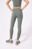 TLC Piping Stripe Legging in Moss