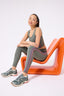 TLC Piping Stripe Legging in Moss
