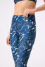 Hi-Shine Leggings in Navy Painted Leopard