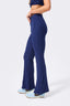 Rib Split Flare in Navy