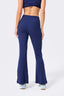 Rib Split Flare in Navy